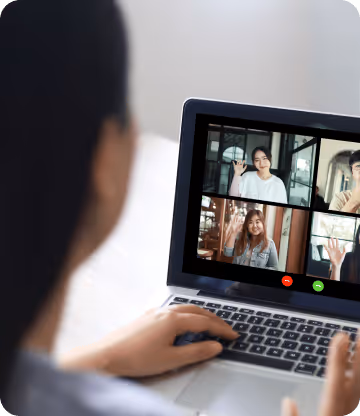 オンライン説明会の様子