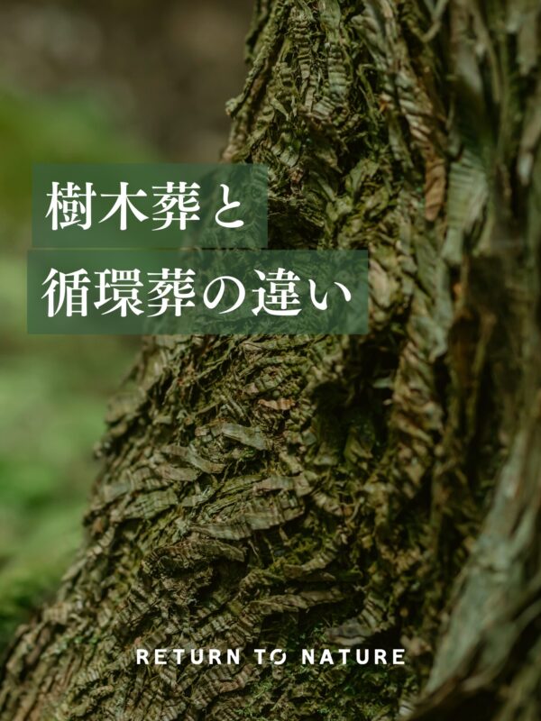 樹木葬と循環葬の違い